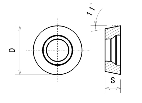 0.20-2.70mm / Rev RPMW 1003MO CNC Milling Insert إدراجات كربيد للفولاذ الصلب